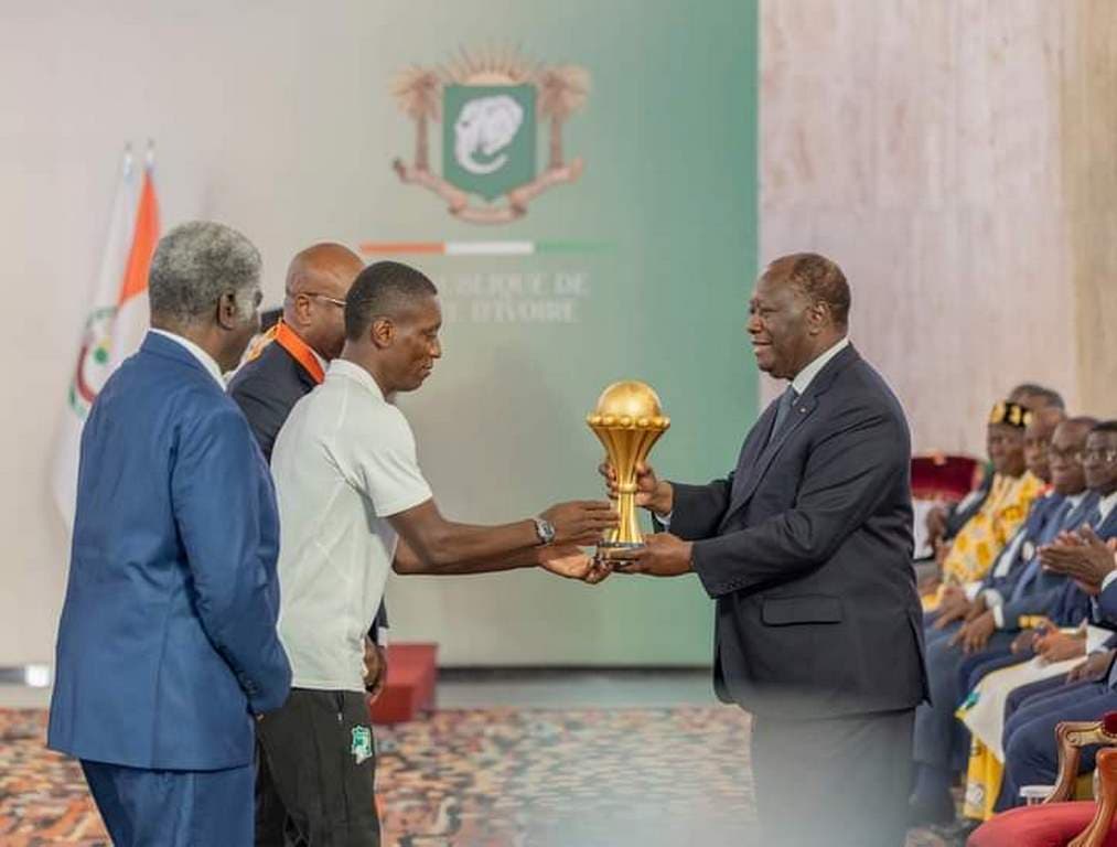 Can 2023/ Après leur sacre  Ouattara offre prime et villa aux Eléphants
