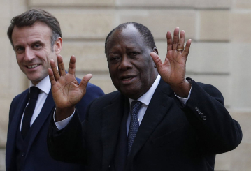 En séjour récemment en France : Ouattara reçu par Macron