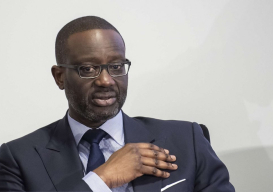 A Abidjan depuis lundi : Tidjane Thiam reçu par Marie-Thérèse Houphouët-Boigny