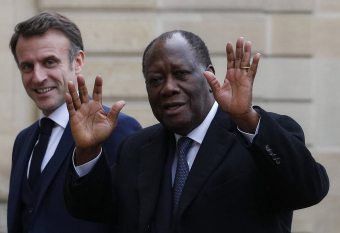 En séjour récemment en France : Ouattara reçu par Macron