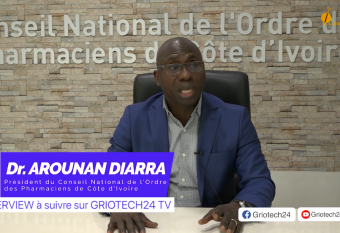 Le Président de l'Ordre des Pharmaciens de Côte d'Ivoire s'est confié à Griotech24 TV