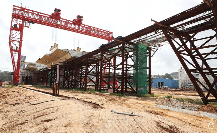 Construction du pont de Cocody : Le Boulevard lagunaire fermé à la circulation, du 05 au 08 août 2022, de 22h à 6h (Communiqué)