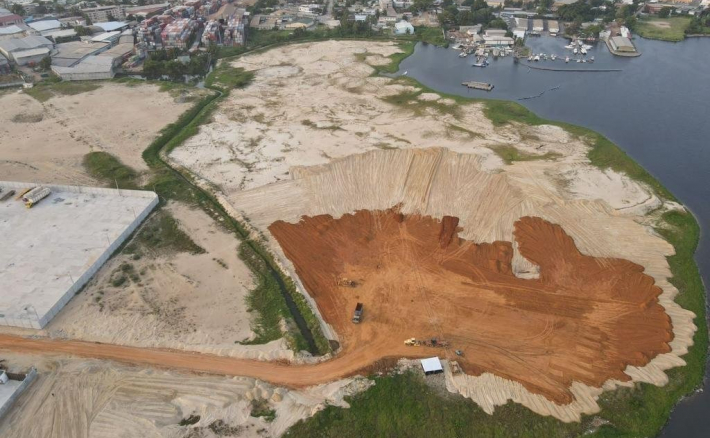 Remblayages illicites et sauvages des baies lagunaires Biétry et Koumassi